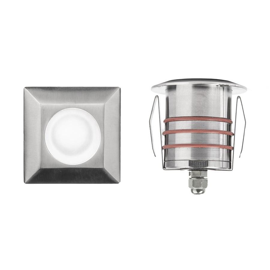WAC Lighting 1-Light LED 2" 12V Indicator Light in Stainless Stee