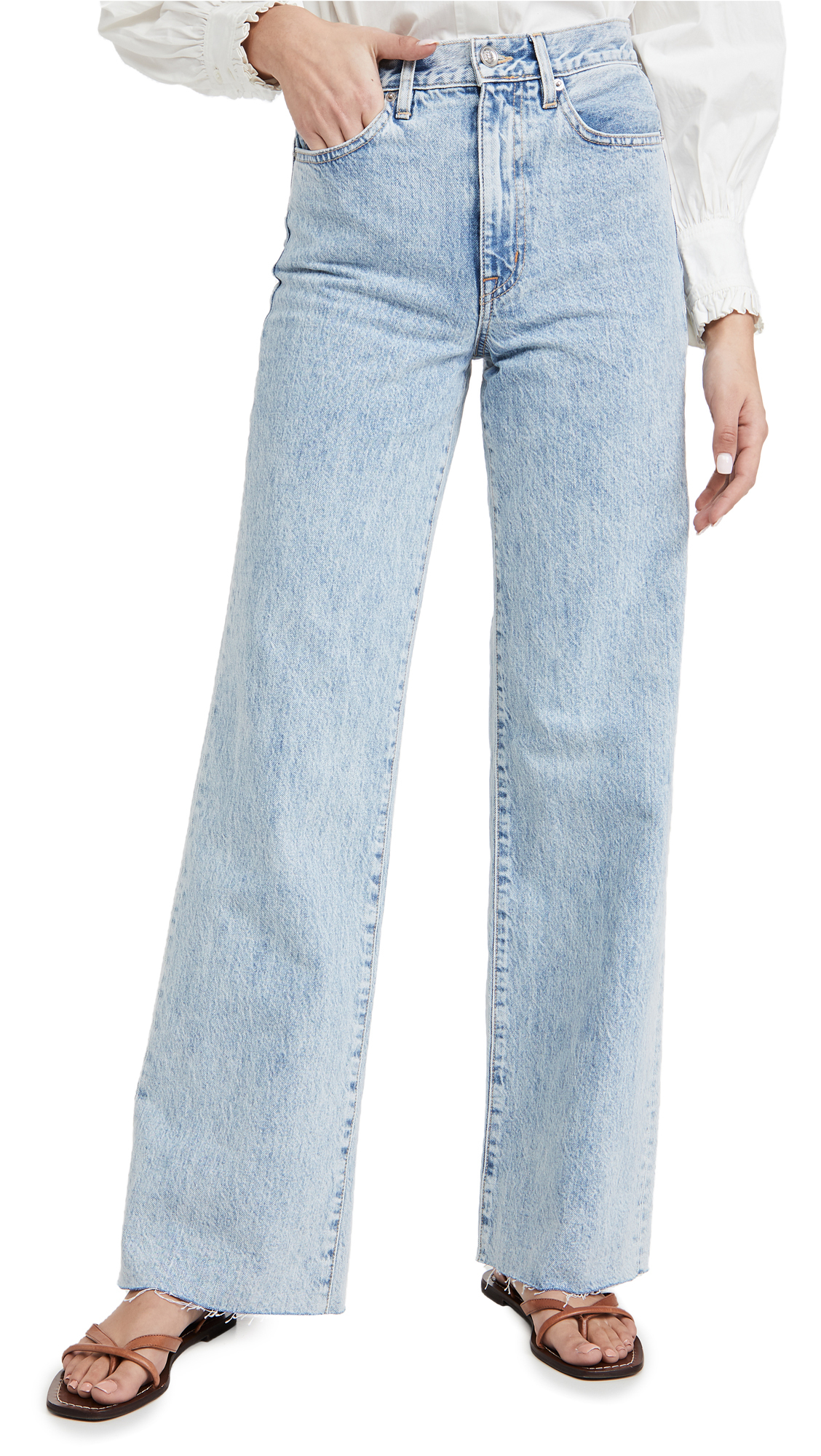 Grace High Rise Wide Leg Jeans