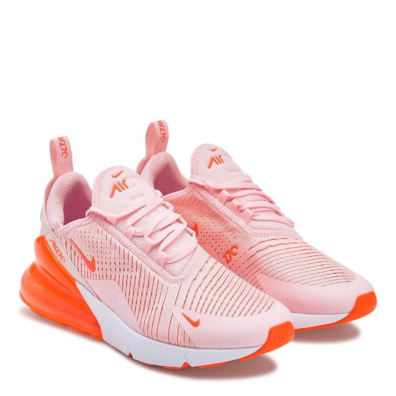 Women's Air Max 270 Sneakers (Pink/Crimson)