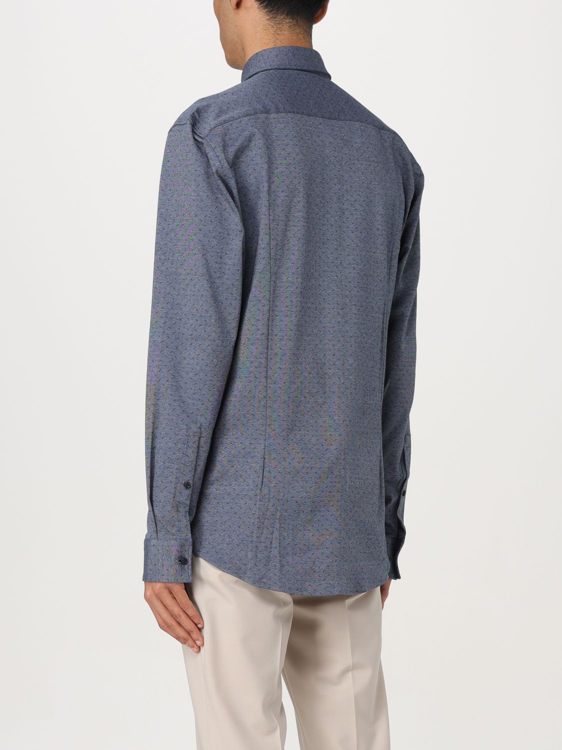 Shirt Men color Blue