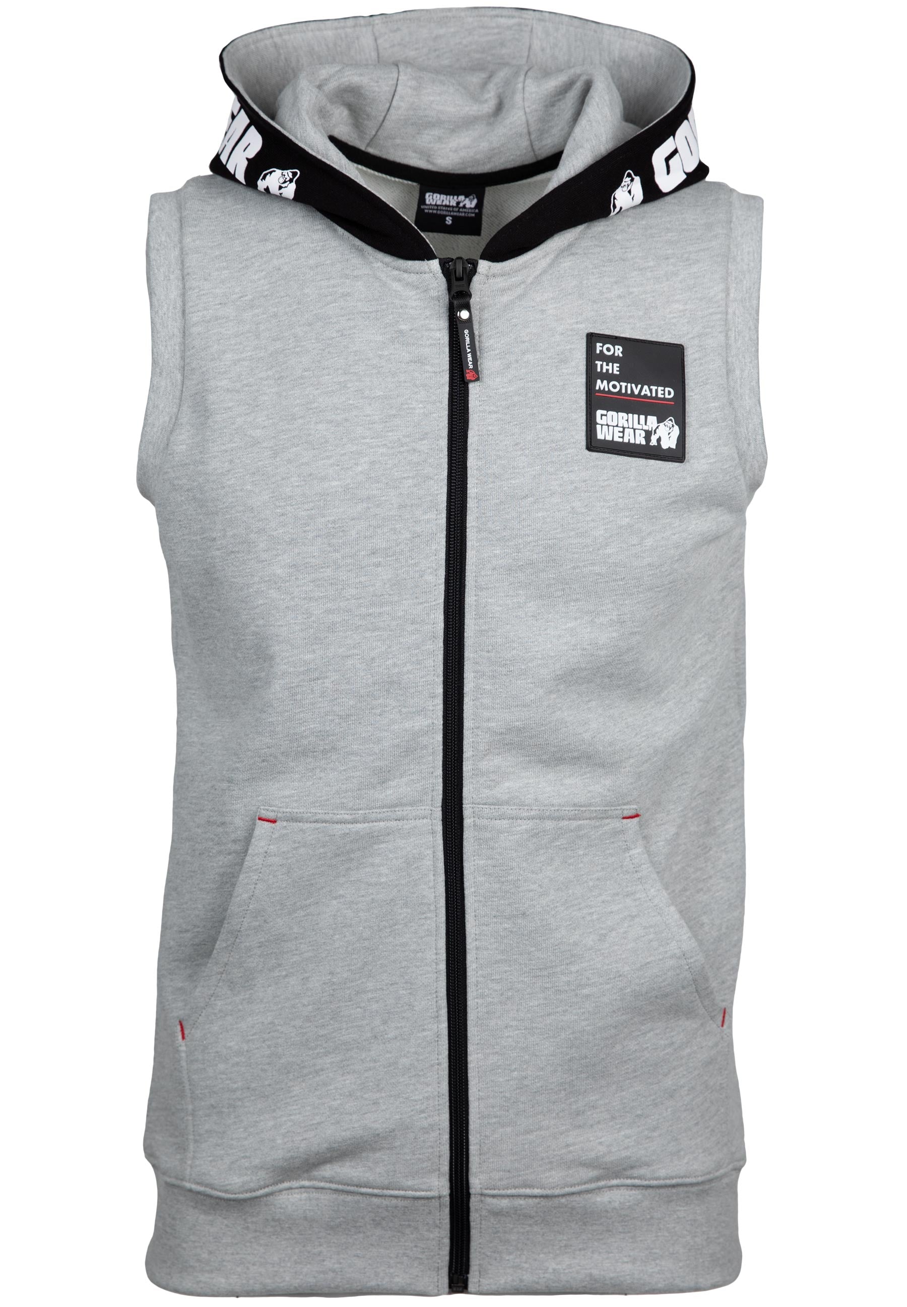 Milwaukee S/L Zipped Hoodie - Gray Melange