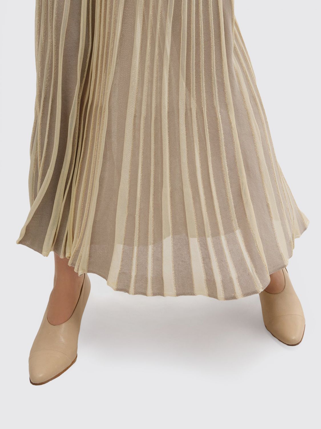 Skirt Woman color Beige