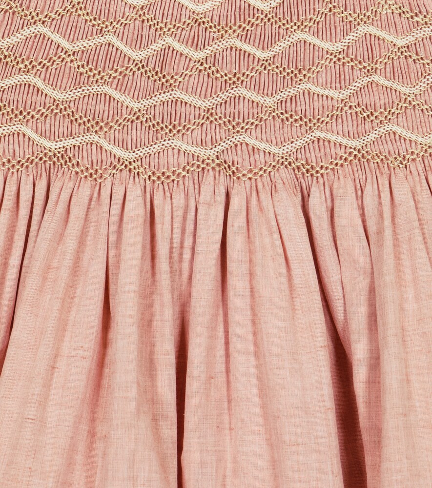 Anaya linen cotton and silk dress