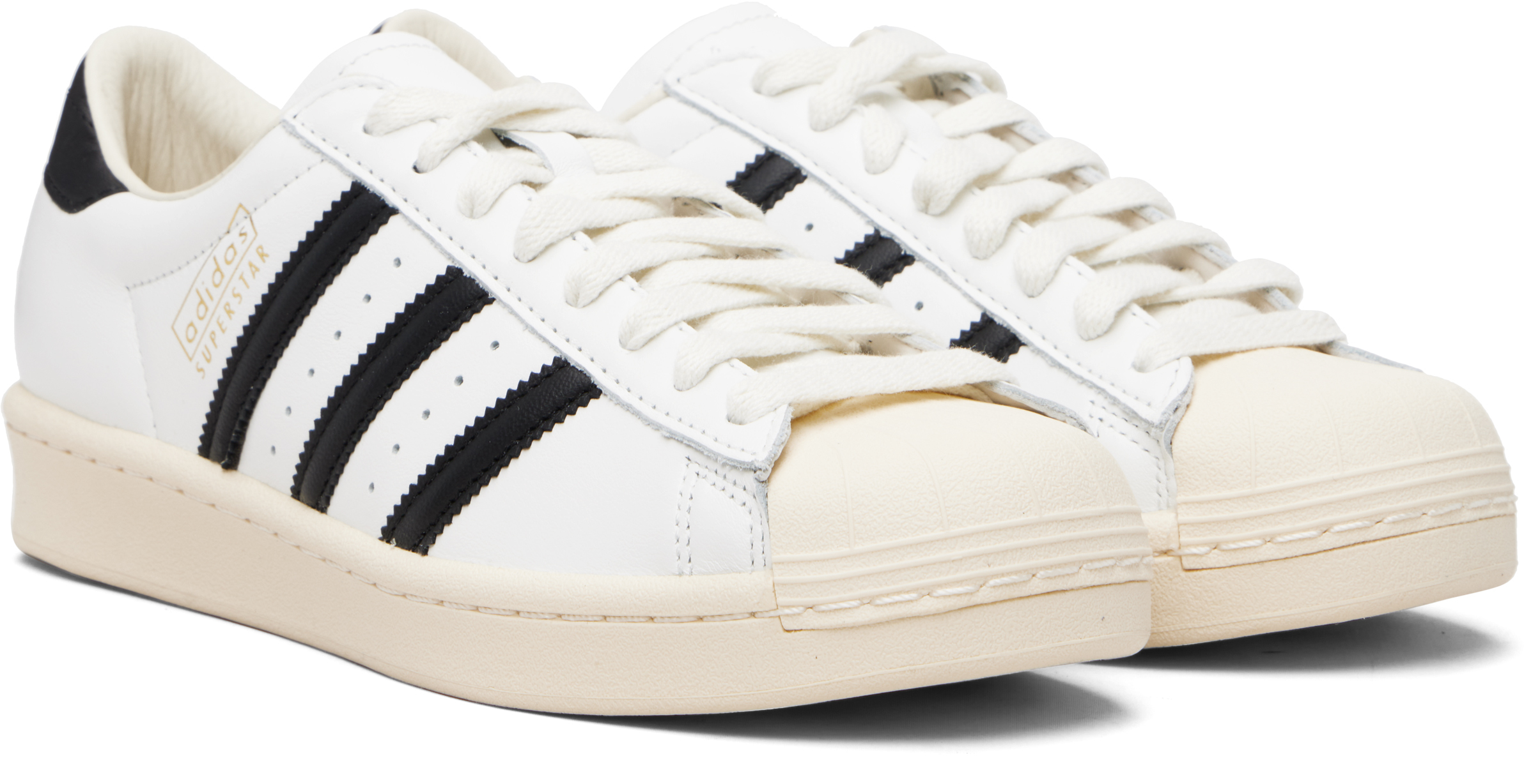 White Superstar Vintage Sneakers