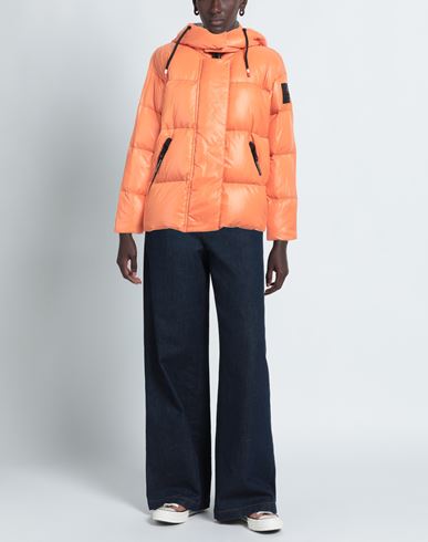 Peuterey. plurals Woman Puffer Orange Size S Polyamide