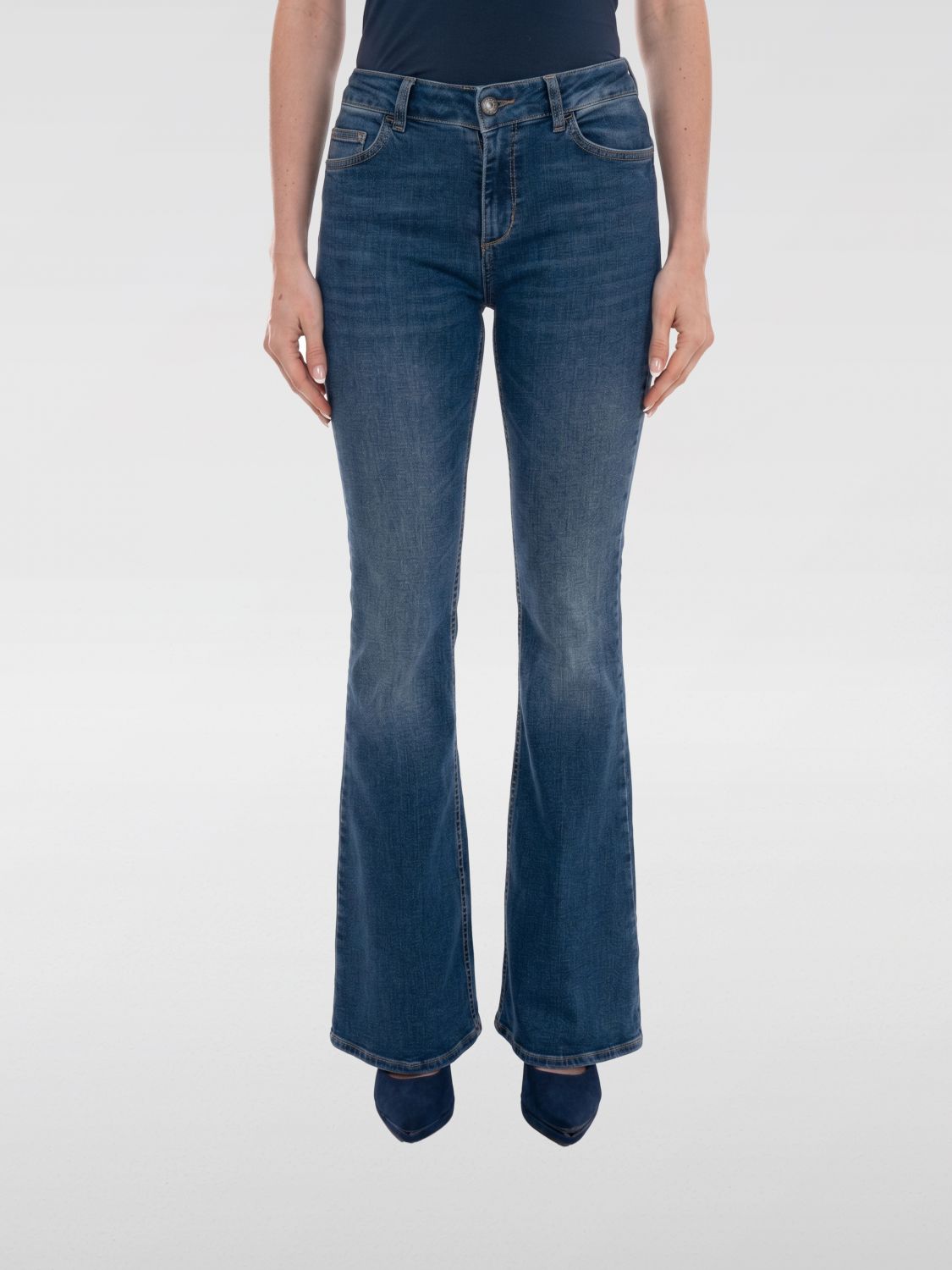 Jeans Woman color Denim