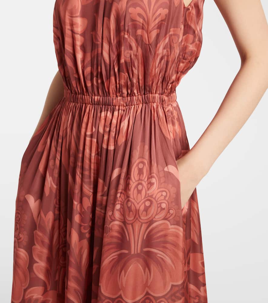 Printed maxi dress