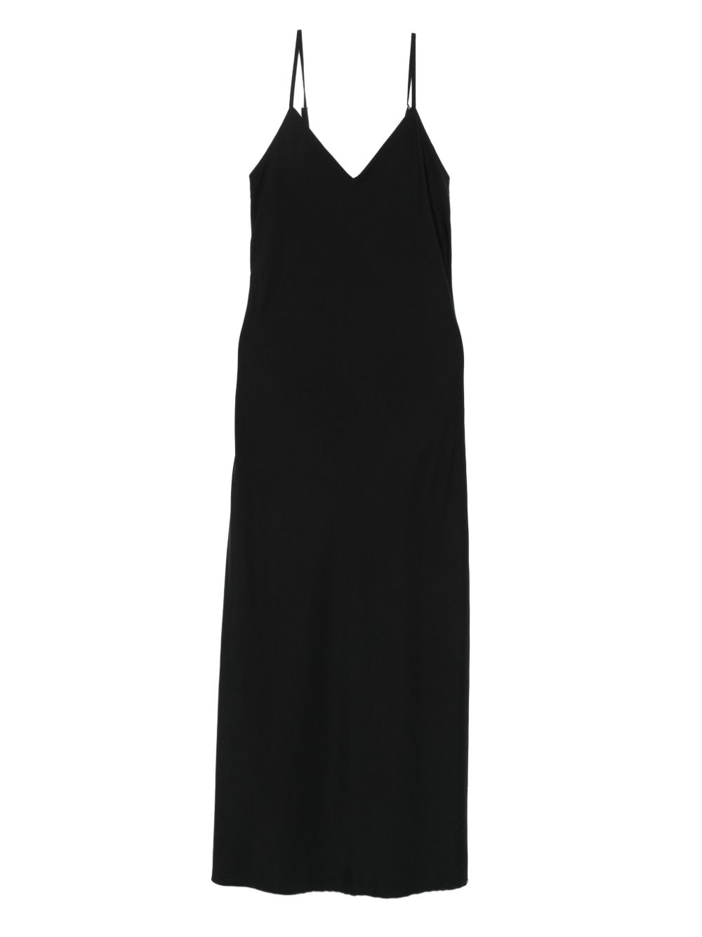 V-neck dress - Black