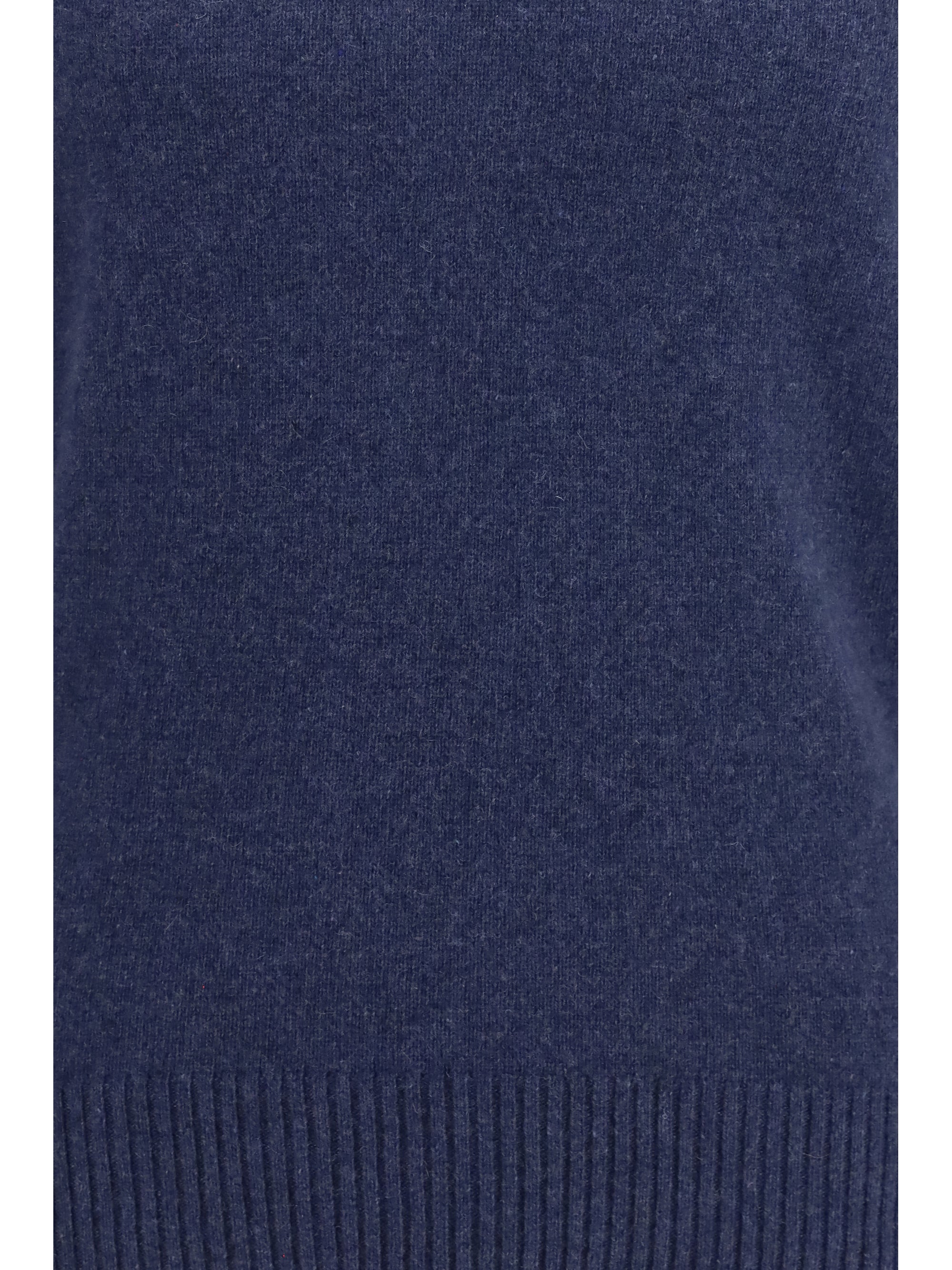 Crewneck Cashmere Sweater — Blue