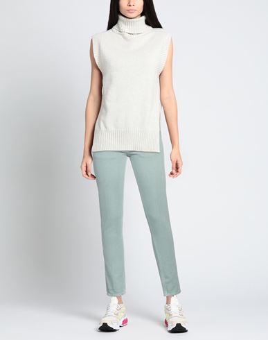 Woman Denim pants Light green