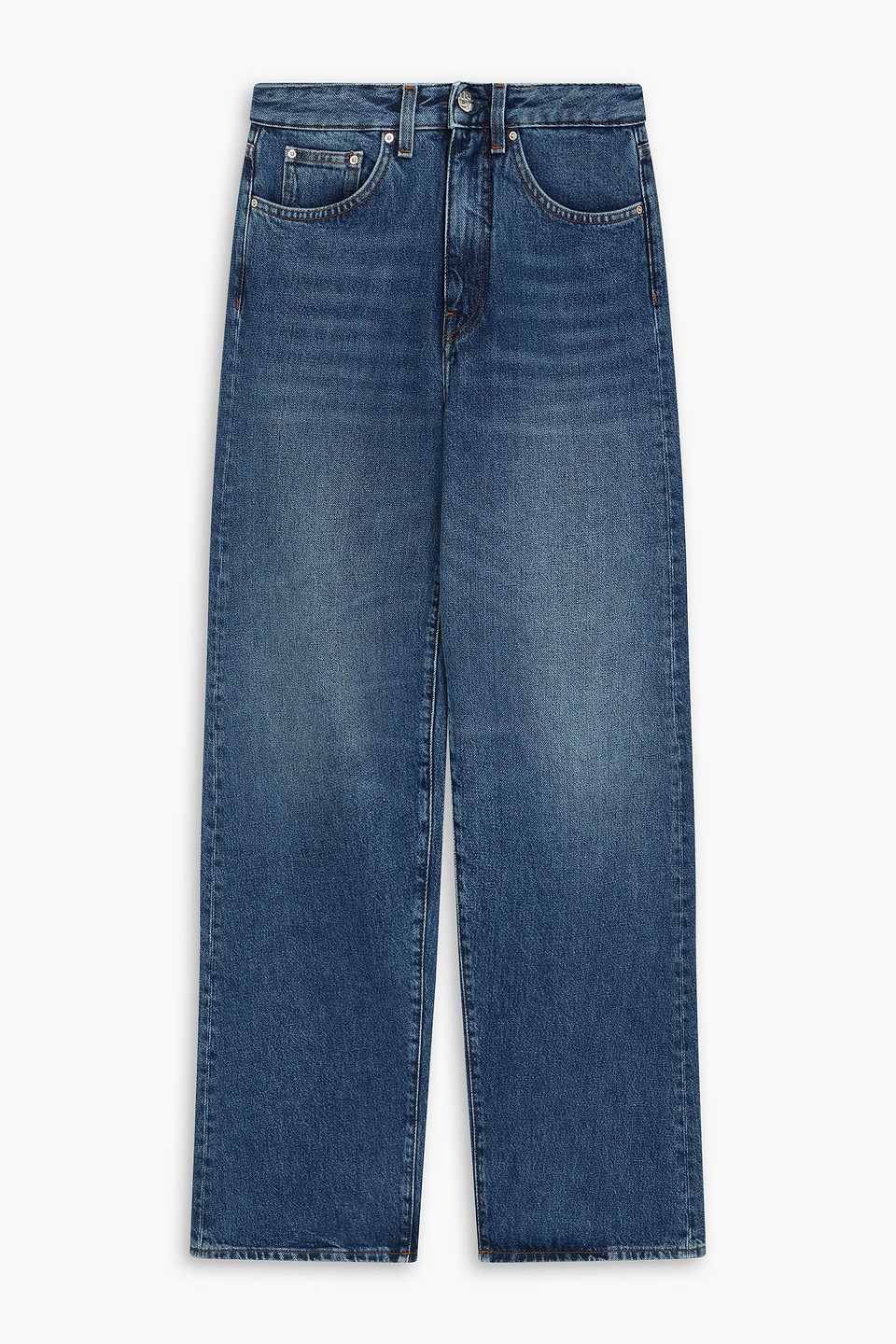 High-rise wide-leg jeans - Blue - 24W/ 34L