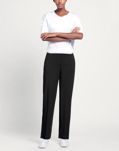Woman Pants Black Size 4 Polyester, Elastane