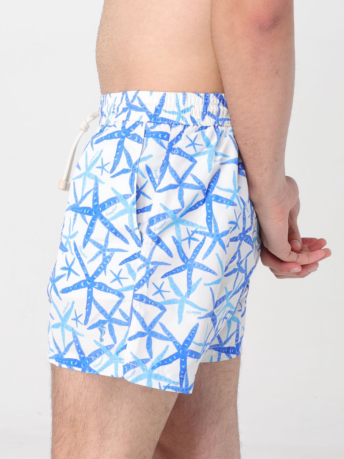Swimsuit Men color White