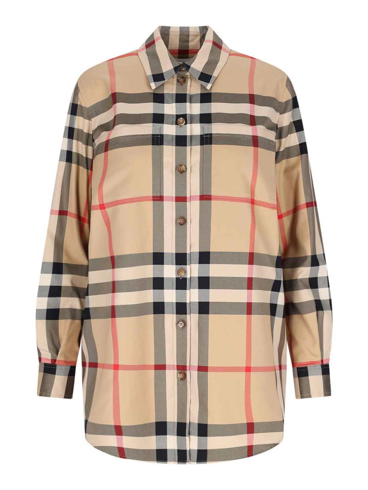 Vintage Check cotton shirt - Neutrals