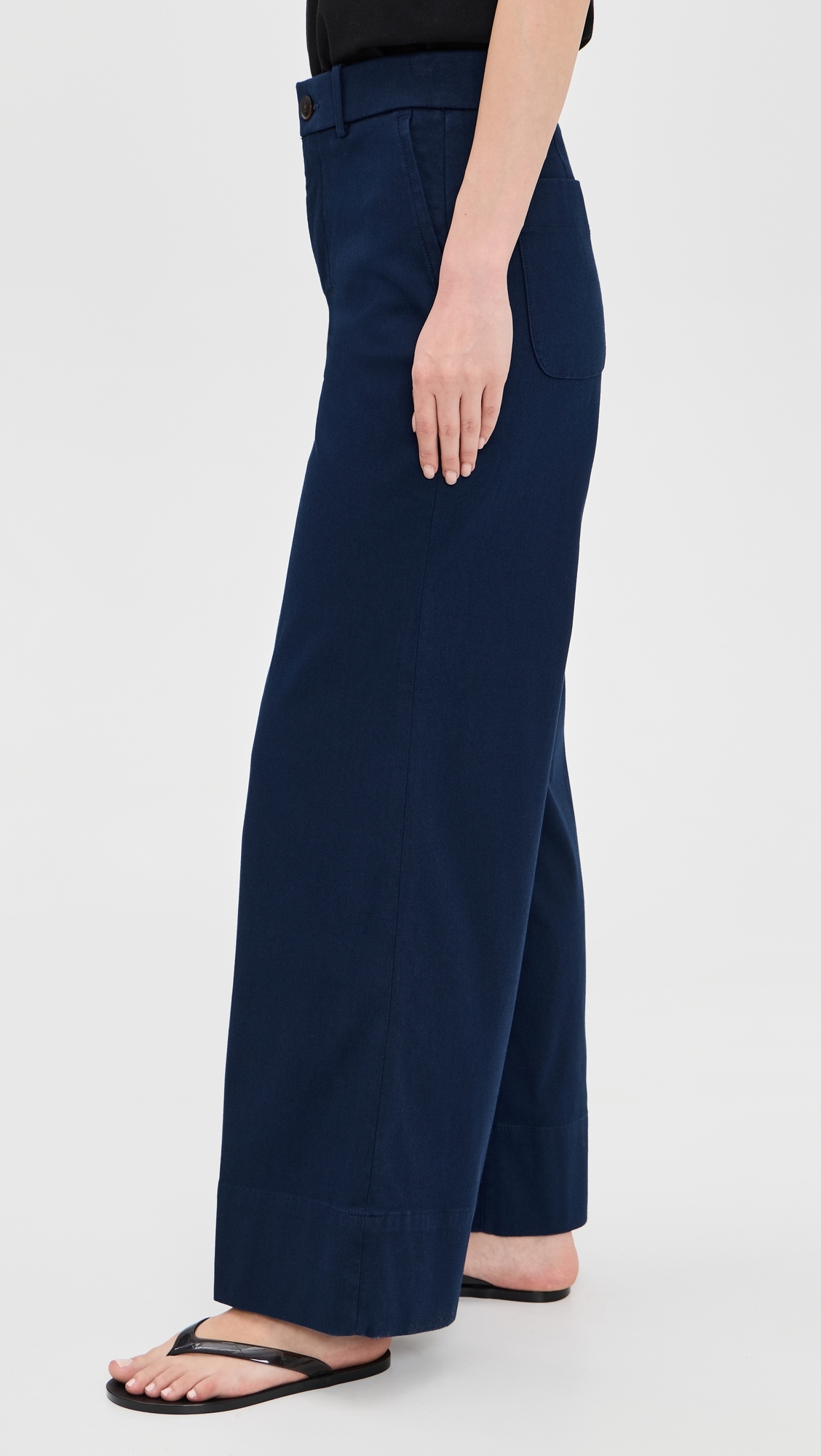 Supersmooth Wide Leg Pants Timeless Navy