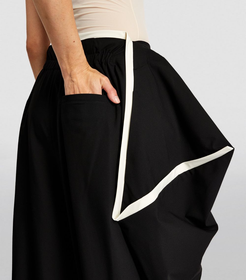 Crepe Assembled Trousers