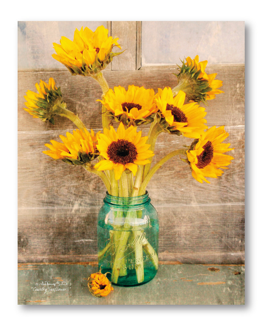 Wall Decor Sunflowers in a Mason Jar Gallery