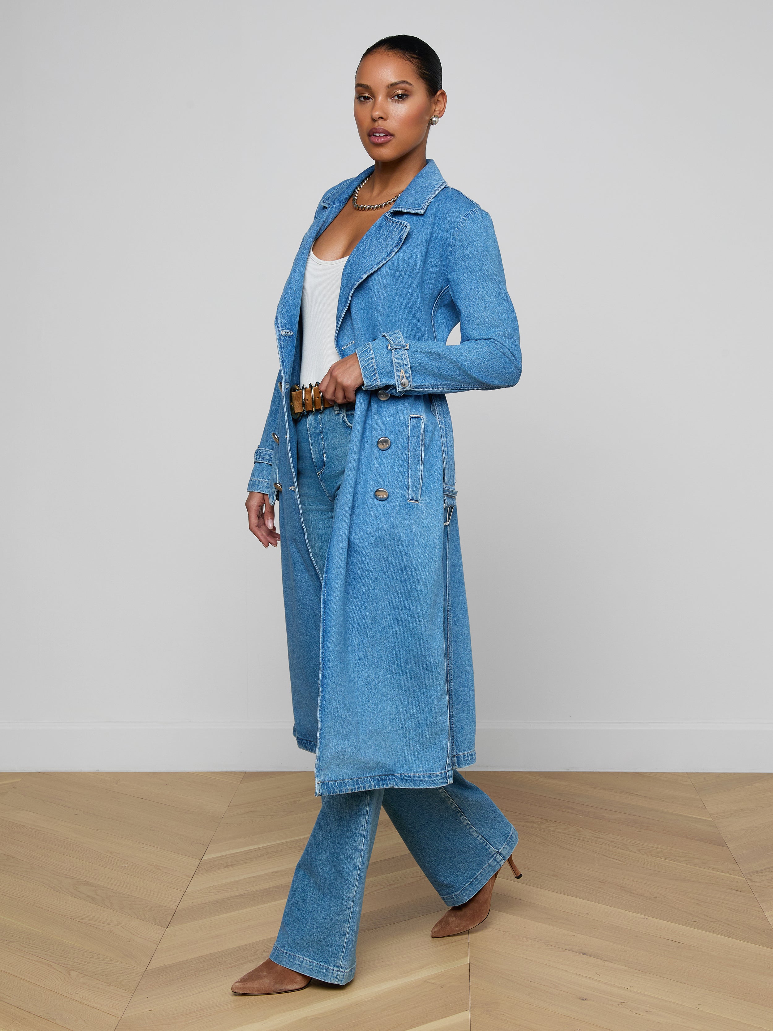 Bradley Trench Coat In Anaheim
