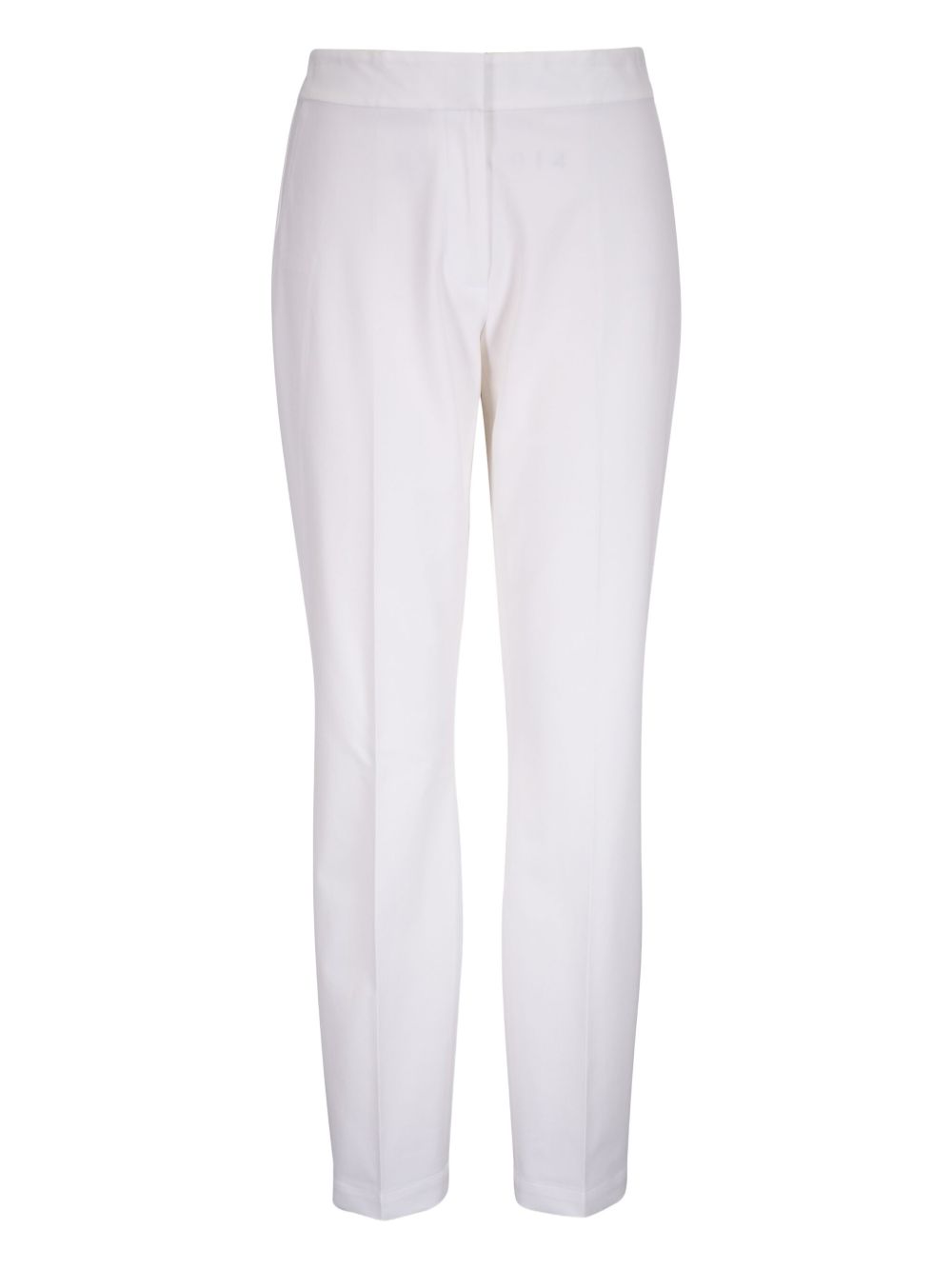 Lafayette 148 pressed-crease trousers - White