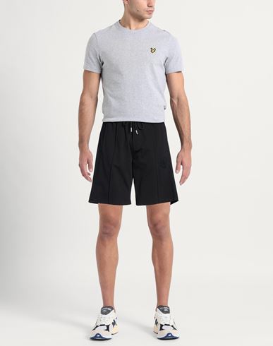 Man Shorts & Bermuda Shorts Black Size XL Cotton