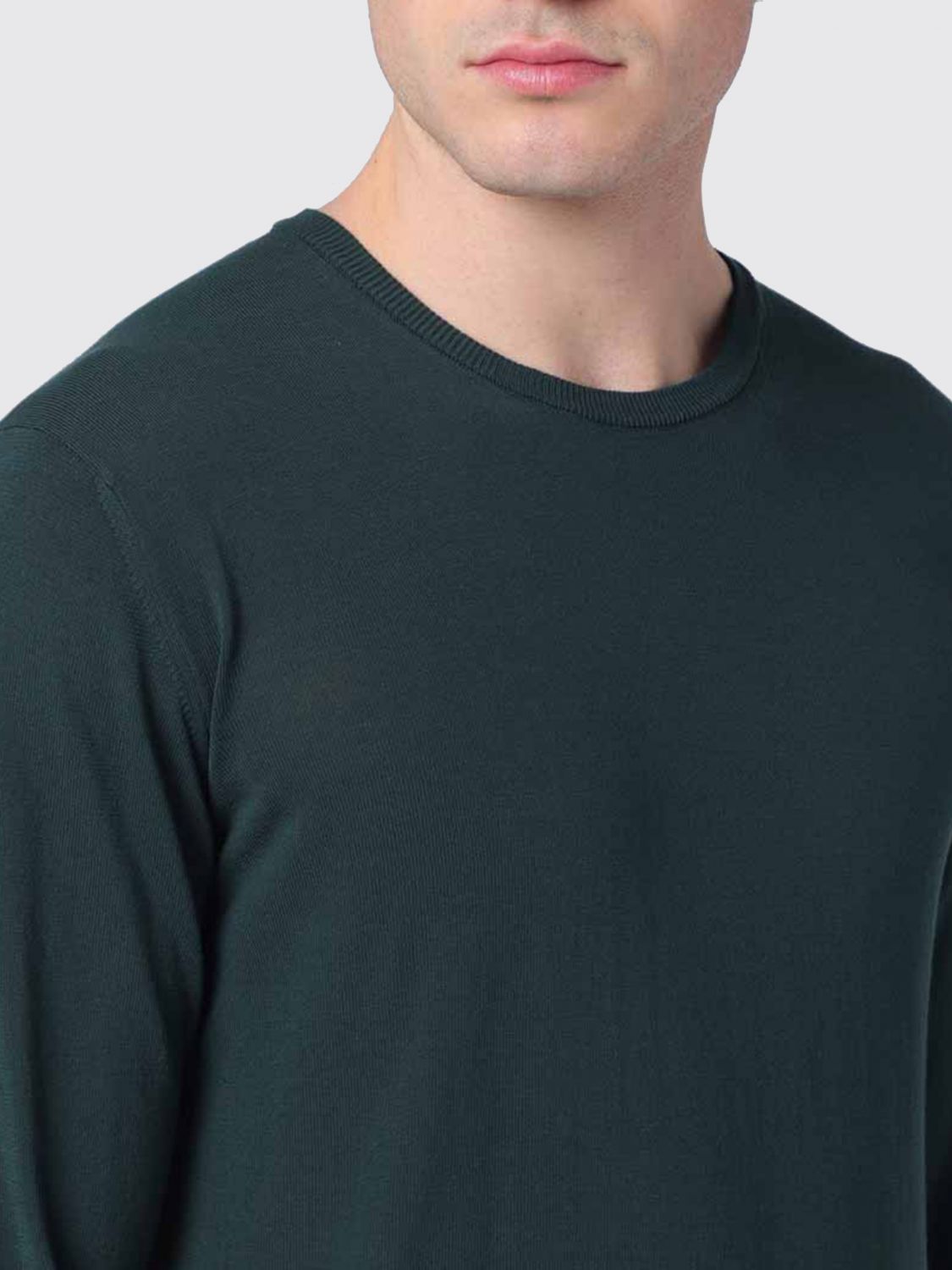Sweater Men color Green
