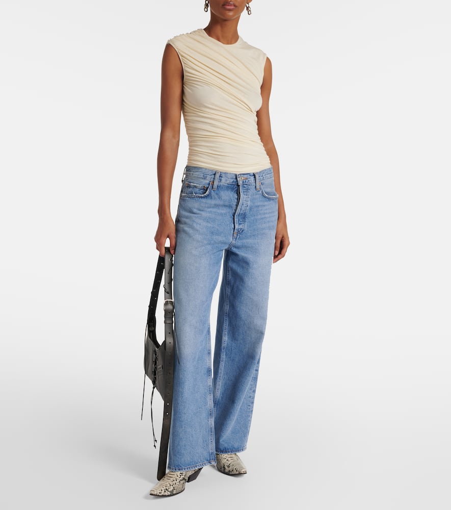 Ester ruched tank top