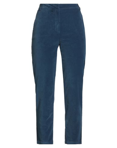 Denim Woman Pants Navy Size 4 Cotton, Elastane
