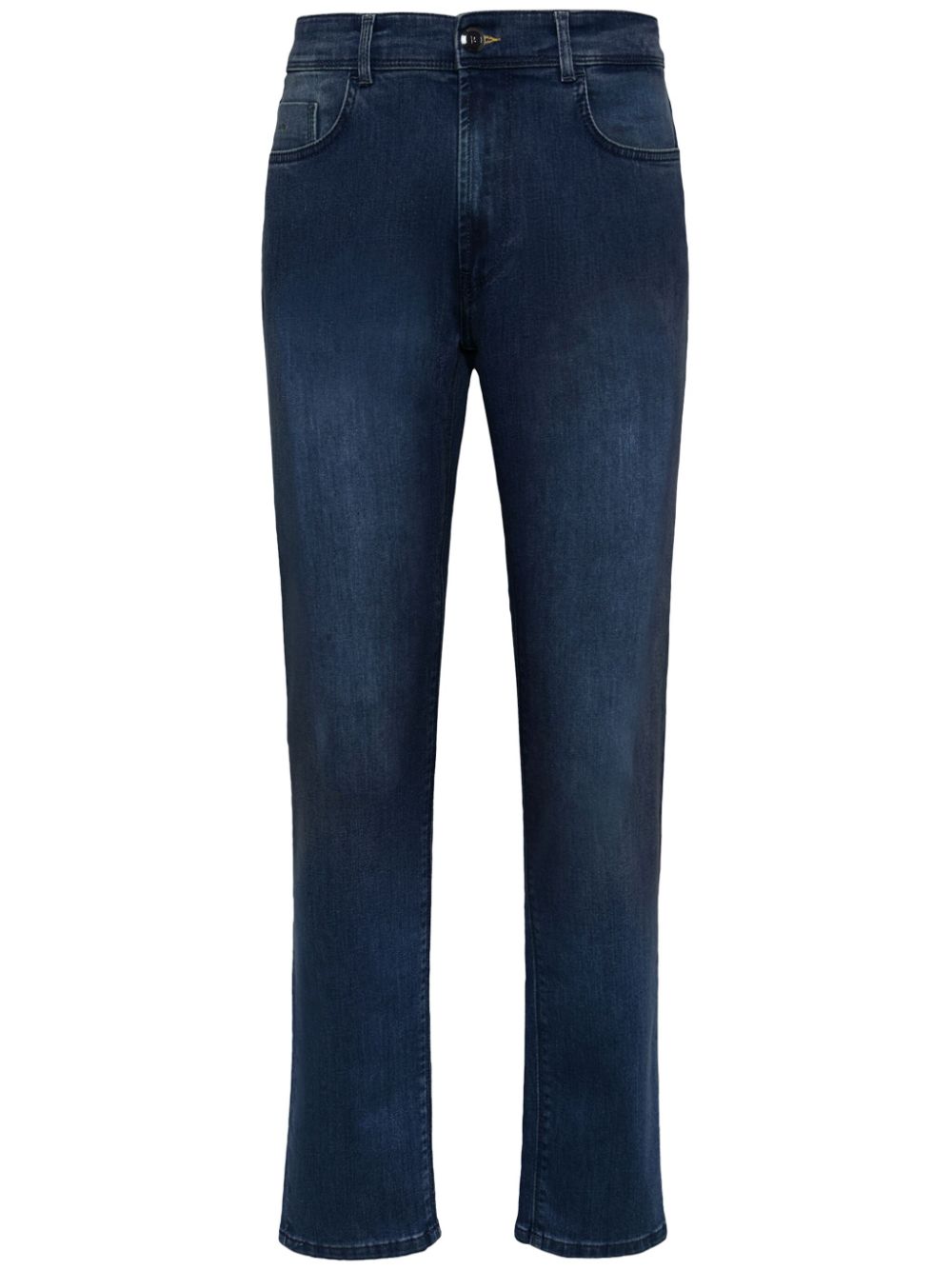 Dark Blue Stretch Denim Jeans
