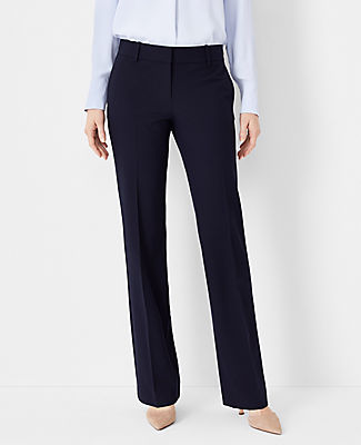 Ann Taylor The Petite Trouser in Seasonless Stretch — Curvy Fit