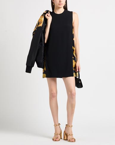 Woman Mini dress Black Size 6 Acetate, Viscose