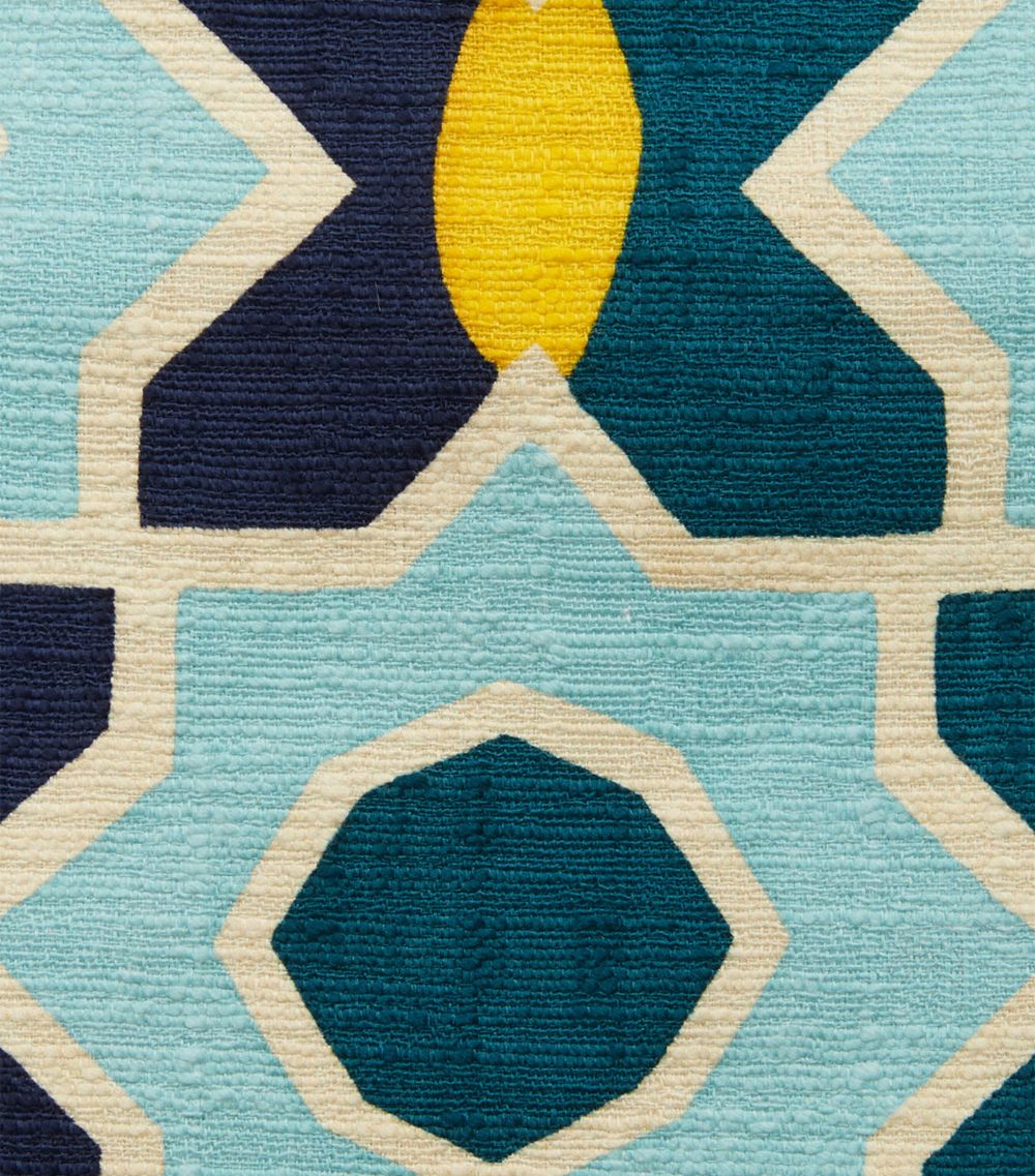 Geometric Print La Scala Top