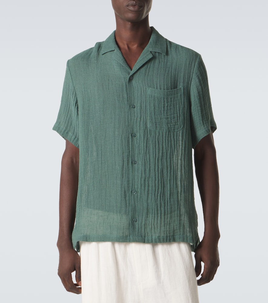 Botad linen bowling shirt