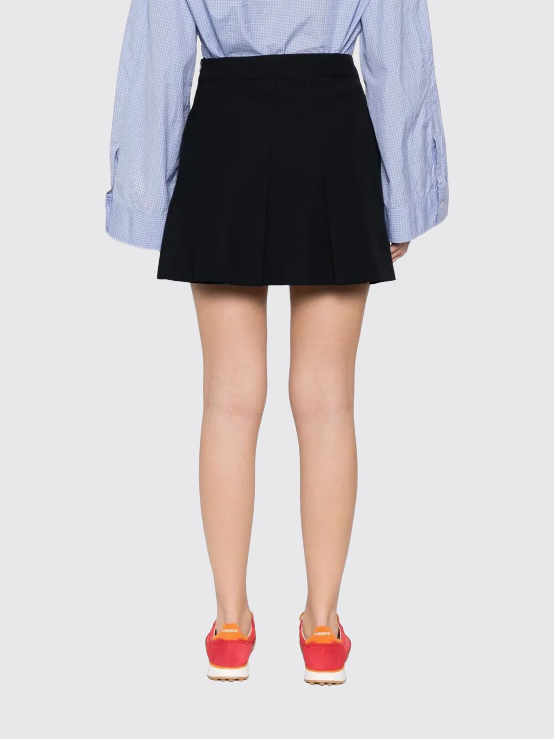 A. P.C. Pleated Mini Skirt