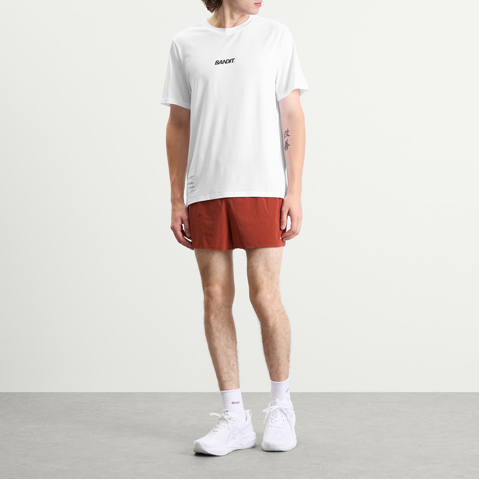 Men's Micro Mesh SS Performance T-Shirt White