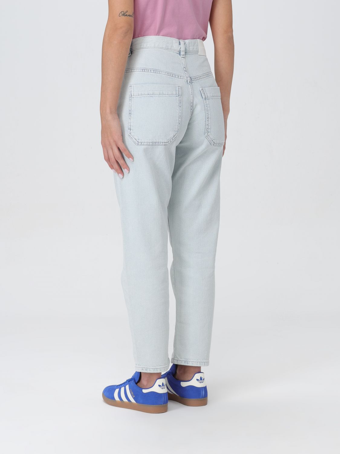 Jeans Woman color Stone Washed