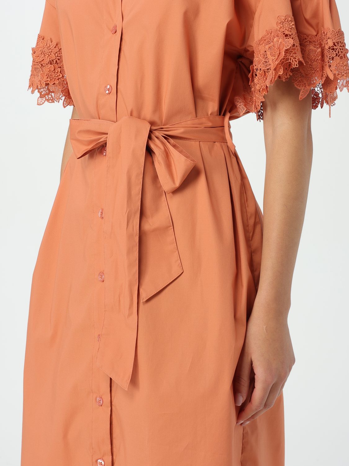 Dress Woman color Orange