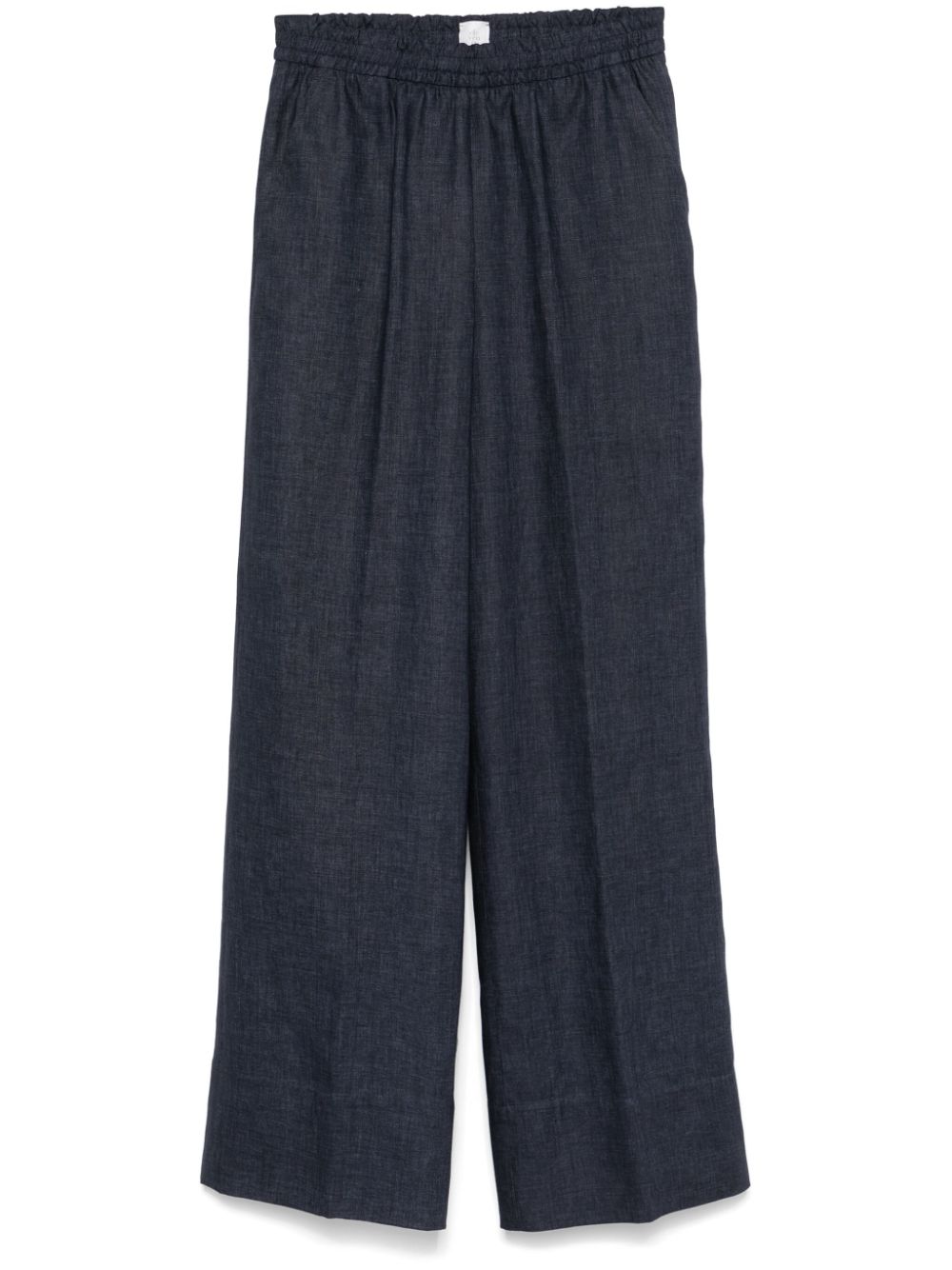 Linen Trousers — Blue