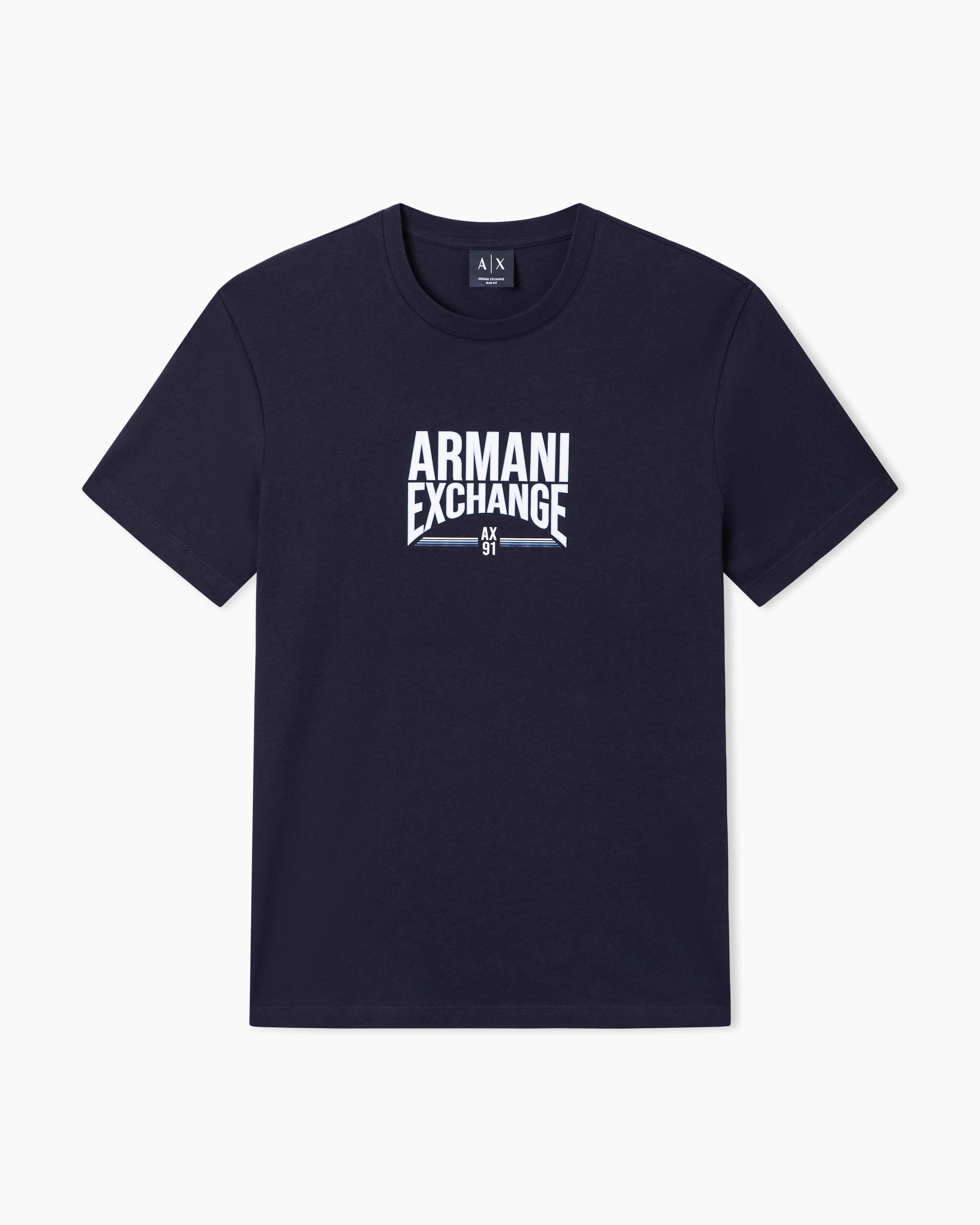 Basic Slim Fit T-shirt in Cotton Jersey