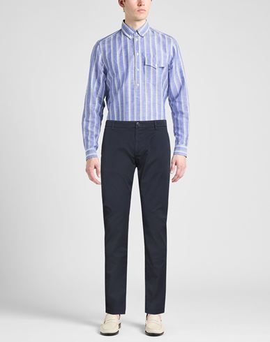 Man Pants Midnight blue Size 31 Cotton, Elastane