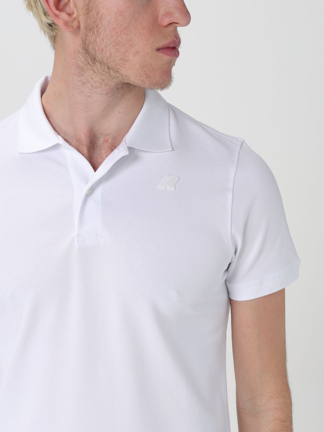 Polo Shirt Men color White