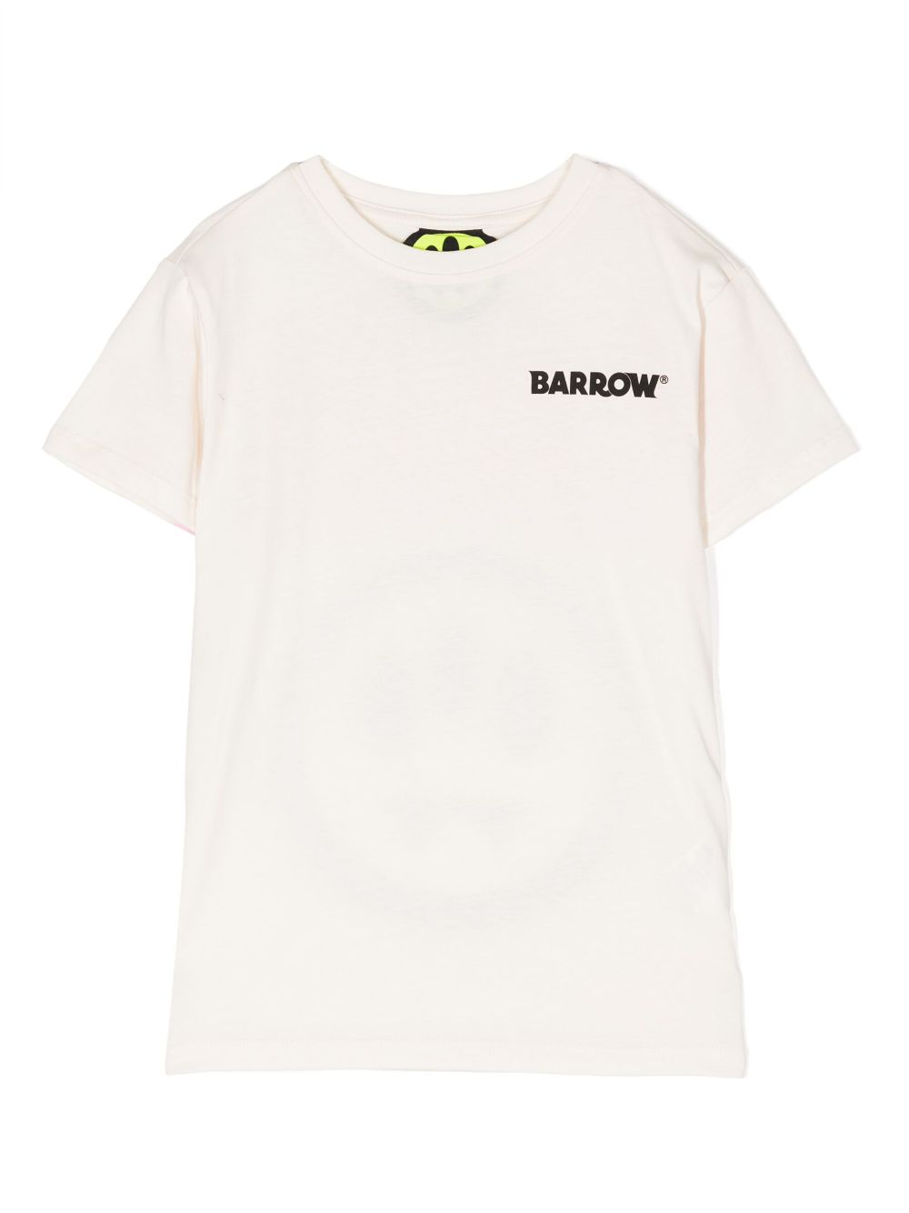 Logo-lettering cotton T-shirt - White