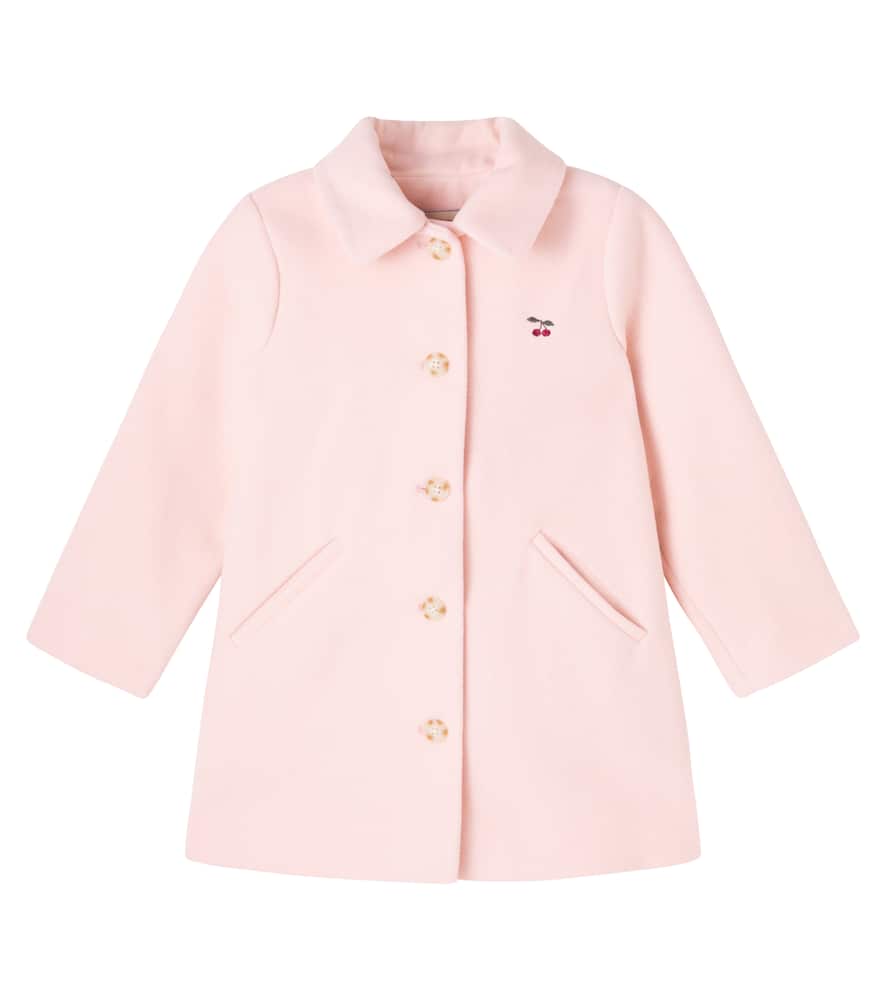 Konges Sløjd Novella embroidered wool-blend coat