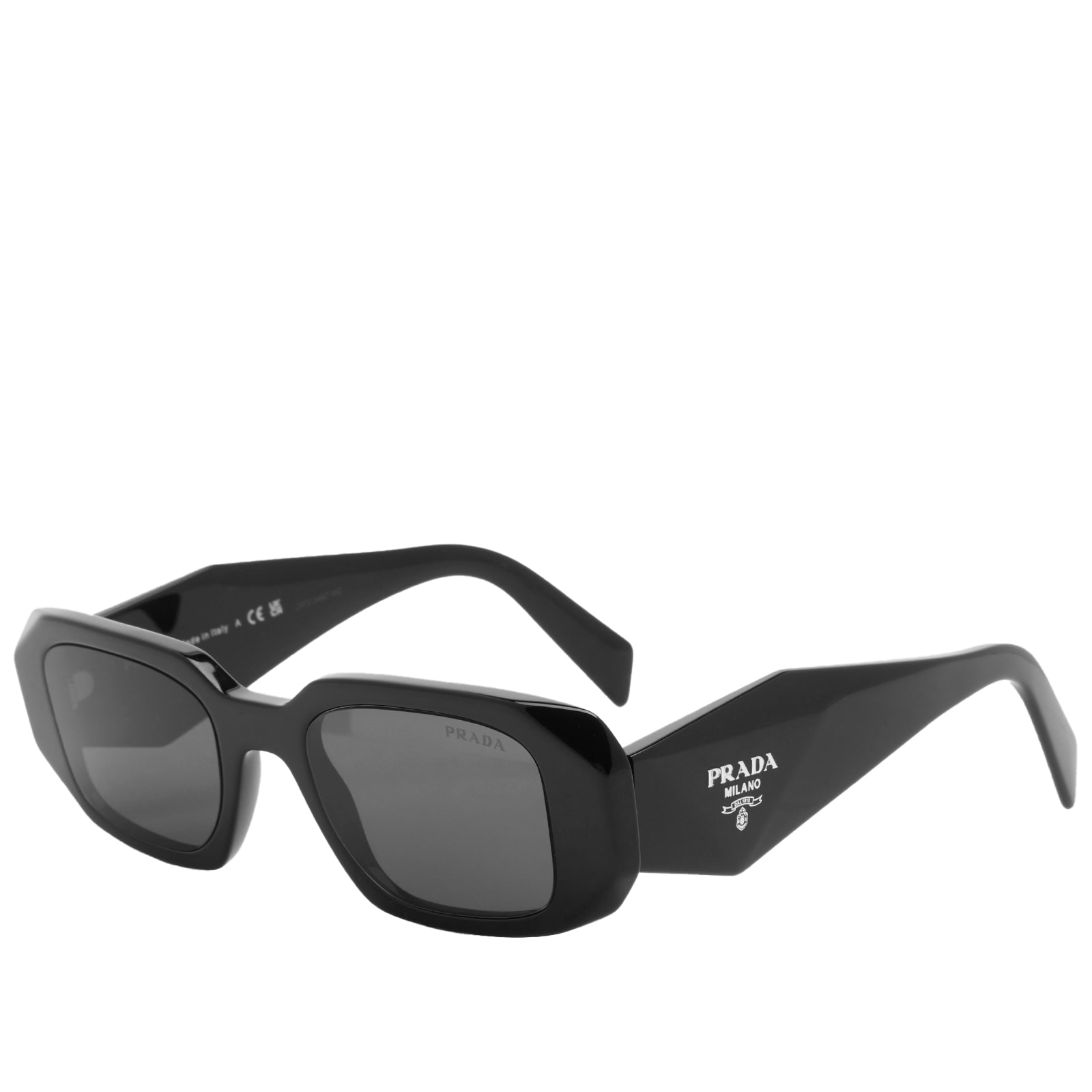 Women's Prada PR 17WS Symbole Sunglasses in Black 
