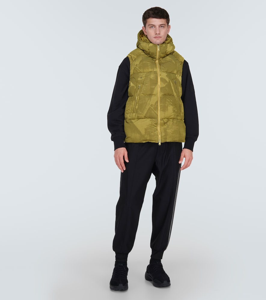 Trompe-l'ail down vest