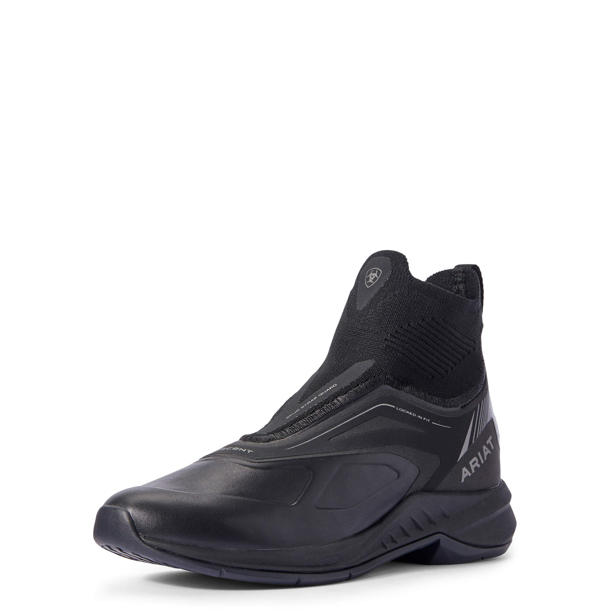Women's Ascent Paddock Boots in Black, B Medium Width