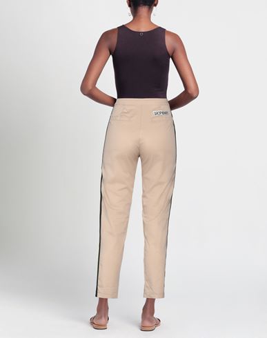 Woman Pants Beige Size XS Cotton, Polyamide, Elastane