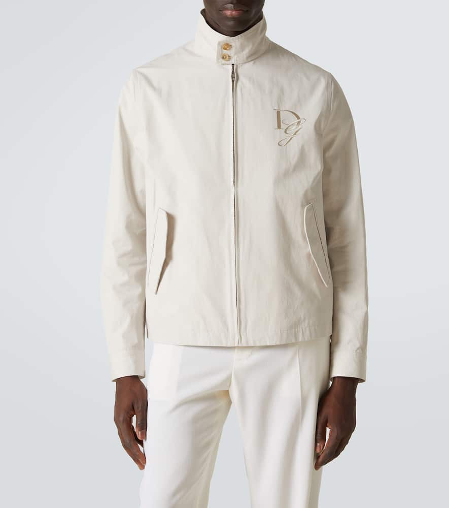 DG embroidered cotton jacket