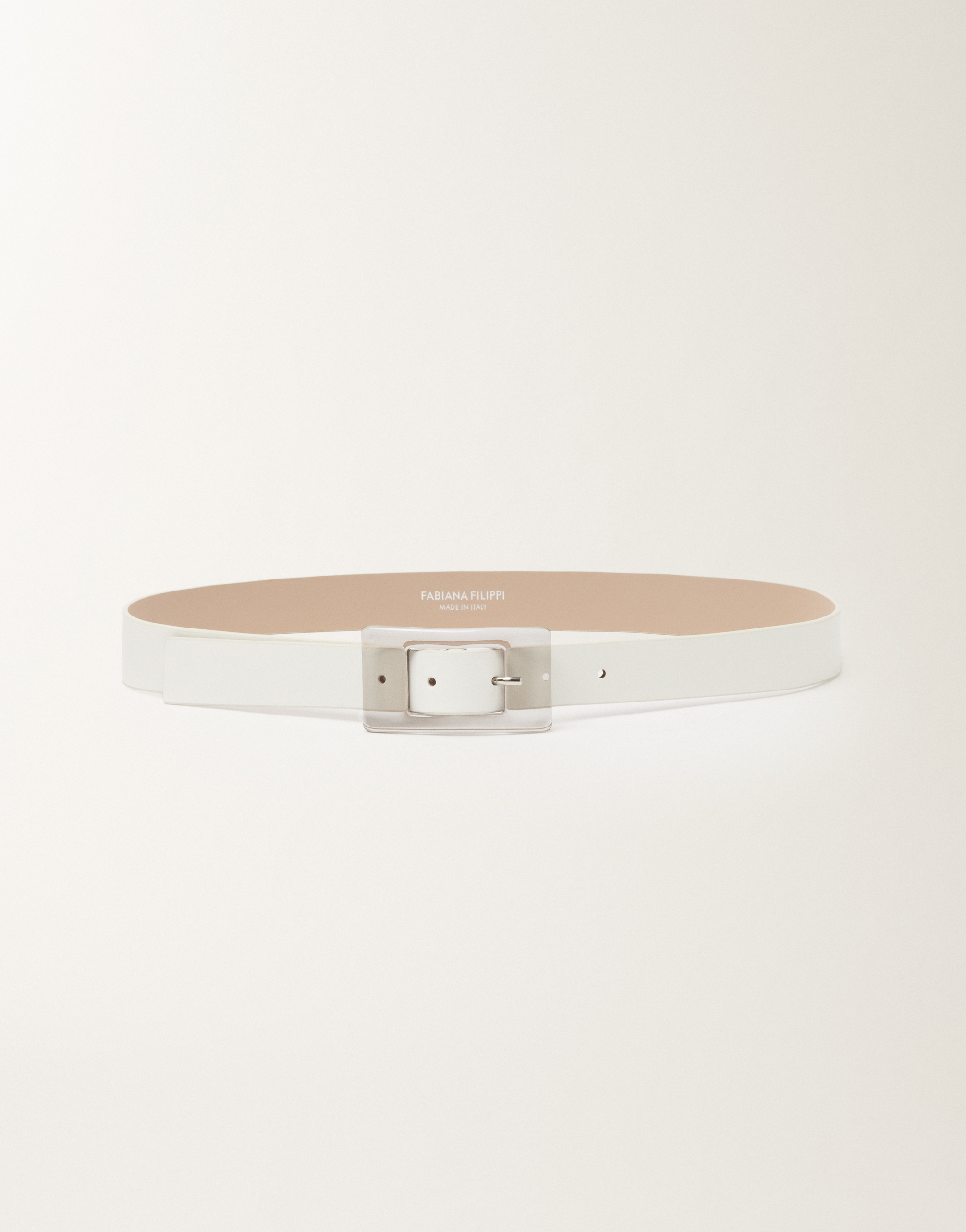 Calf leather belt, butter