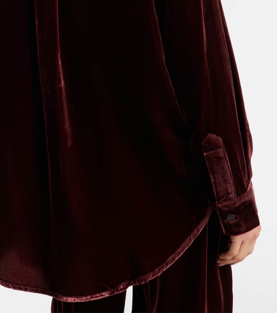London velvet shirt