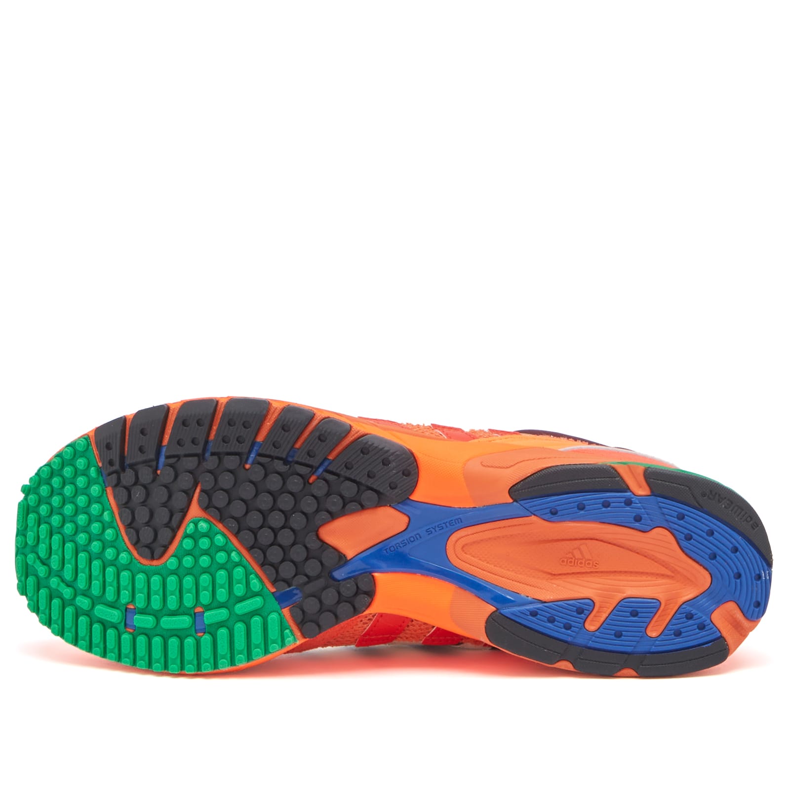 X Bad Bunny Adizero 72 Sneaker in Maroon/Chalk White/Semi Solar Red